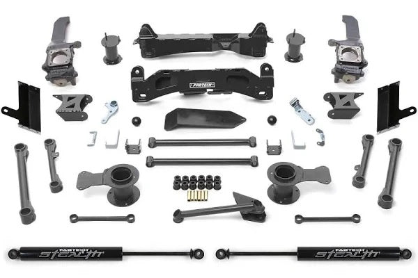 Fabtech 10-15 Toyota 4Runner 4WD 6in Rear Box Kit - eliteracefab.com