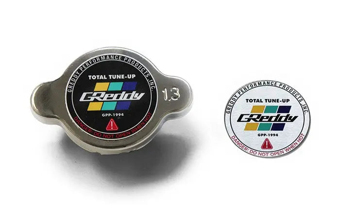 GReddy S-Type Polished 1.3K Radiator Cap Nissan | Subaru | Mazda | Toyota | Mitsubishi - eliteracefab.com