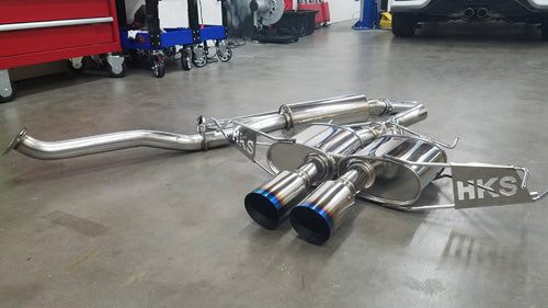 HKS Legamax Premium Exhaust Honda Civic Hatchback 2016-2020 - eliteracefab.com