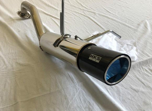 HKS Hi-Power Muffler Crb Honda Fit Sport 2014-2020 - eliteracefab.com