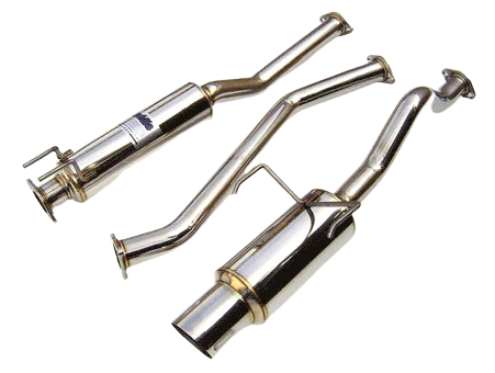 Invidia 01+ Civic EX 2DR/4DR 60mm (101mm tip) Cat-back Exhaust - eliteracefab.com