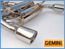 Load image into Gallery viewer, Invidia 03+ Infiniti FX35/45 Gemini Stainless Steel Tip Cat-back Exhaust - eliteracefab.com