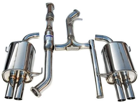 Invidia 05+ Subaru Legacy GT Stainless Steel Quad Tip Cat-back Exhaust - eliteracefab.com