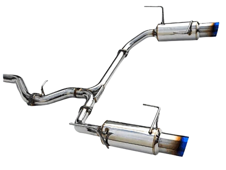 Invidia 10+ Legacy Dual N1 Single Layer Titanium Tipped Cat-back Exhaust - eliteracefab.com