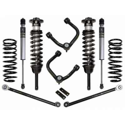 ICON 2010+ Toyota FJ/4Runner 0-3.5in Stage 3 Suspension System w/Tubular Uca - eliteracefab.com