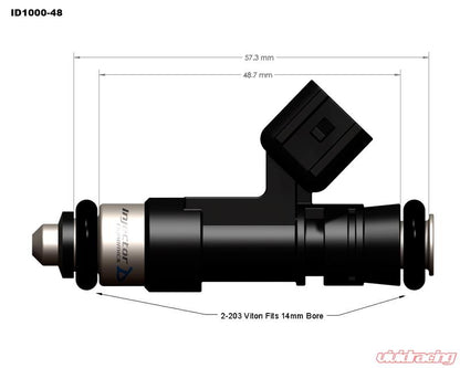 Injector Dynamics 1050cc Fuel Injectors Hyundai Genesis V6 2009+ - eliteracefab.com