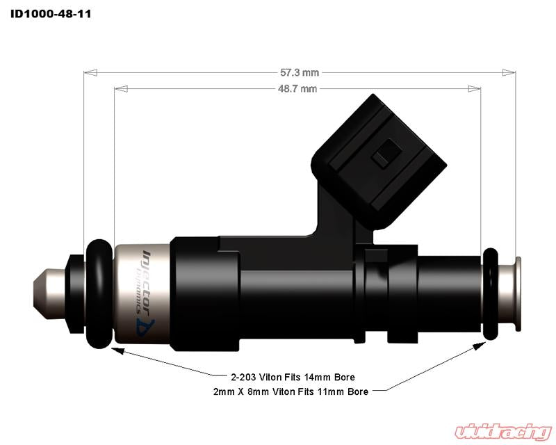 Injector Dynamics 1050cc Fuel Injectors Hyundai Genesis V6 2009+ - eliteracefab.com