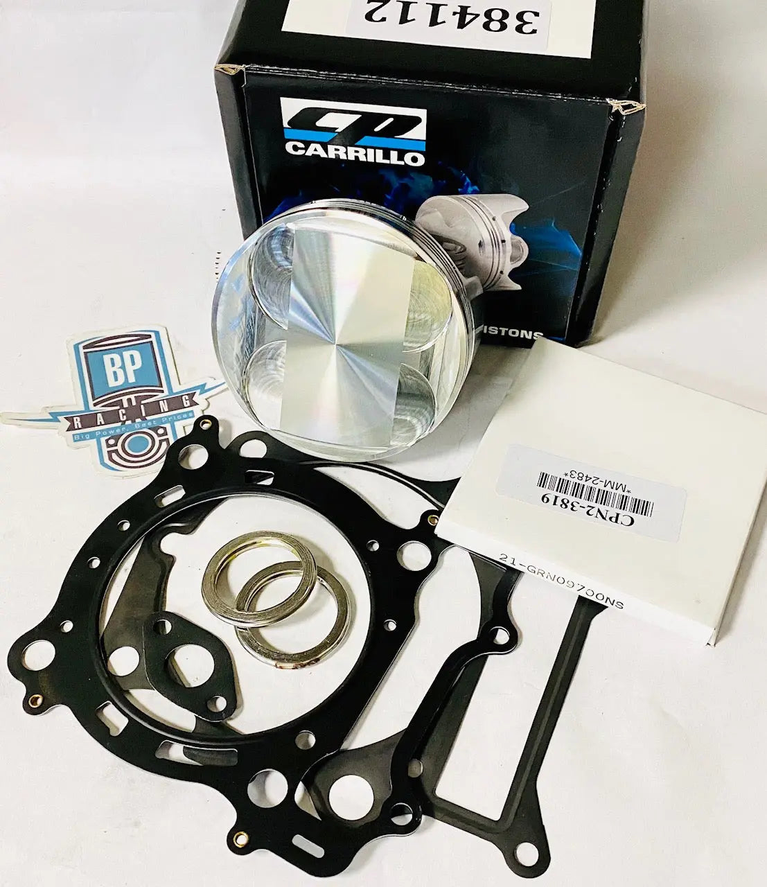 CP One Piston & Ring for Acura B18C1 - Bore (81.5mm) - Compression Ratio (9.8) - eliteracefab.com