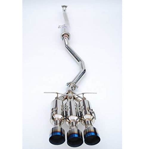 Invidia Gemini Triple Titanium Tip Cat Back Exhaust Honda Civic SI Sedan 2017-2021 - eliteracefab.com