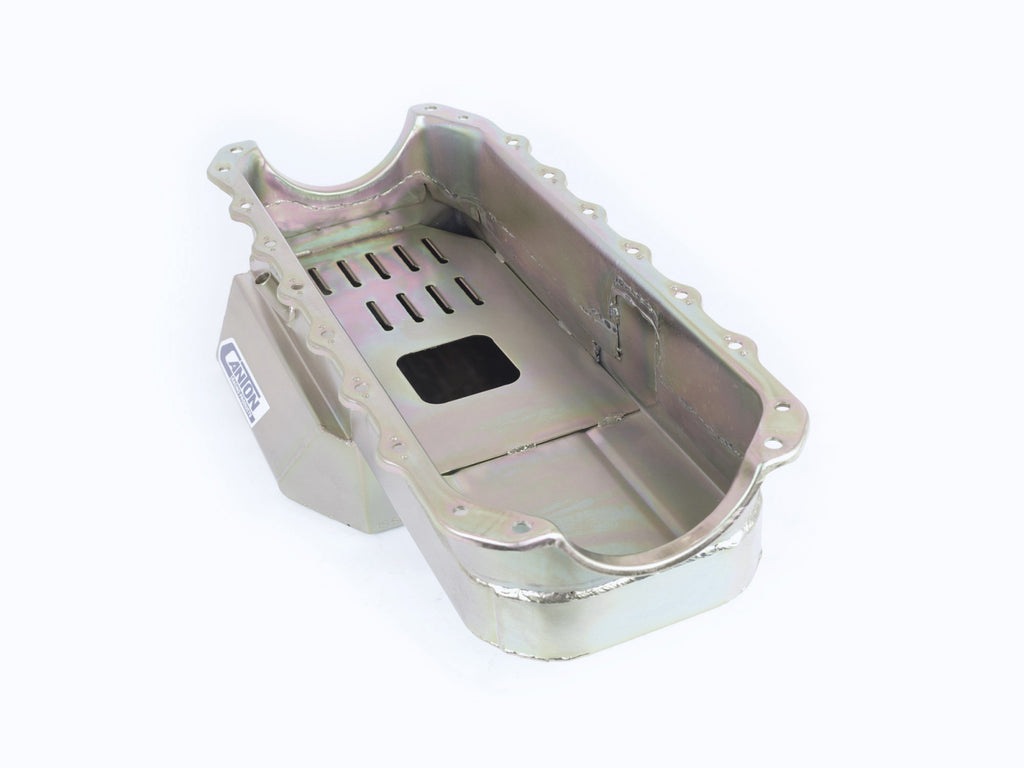 Canton 15-580 Oil Pan For Holden V-8 Front Sump Street Strip Pan - eliteracefab.com