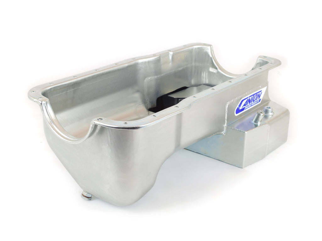 Canton 15-694S Oil Pan For Ford 351W Rear T Sump Road Race Pan With No Scraper - eliteracefab.com