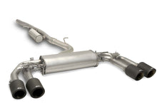 Load image into Gallery viewer, Remus 2017 Volkswagen GTI Mk VII Axle Back Exhaust w/Connection Tube/Silencer/Blk Chrm Tail Pipe Set - eliteracefab.com