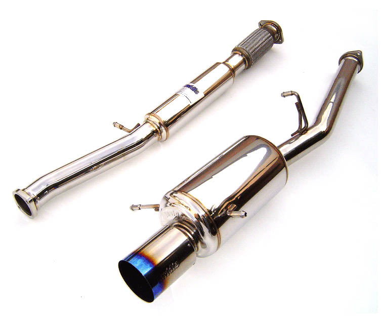 Invidia 02+ WRX/STi 76mm G200 Titanium Tip Cat-back Exhaust - eliteracefab.com