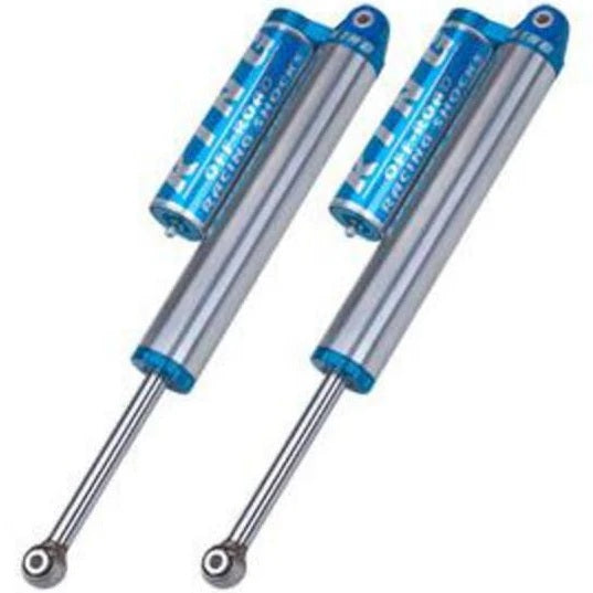 King Shocks 2005+ Ford F-250/F-350 4WD Rear 2.5 Dia Piggy Hose Reservoir Shock (Pair) - eliteracefab.com