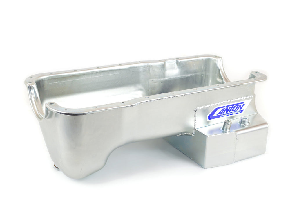 Canton 15-694S Oil Pan For Ford 351W Rear T Sump Road Race Pan With No Scraper - eliteracefab.com