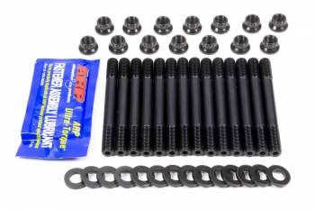 ARP Hex Nuts Main Stud Kit 2-Bolt Mains Chromoly Black Oxide - BMW Inline-6 - eliteracefab.com