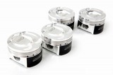 MANLEY 637000C-4 Piston Kit Set (Ford 2.3L Eco Boost 87.5mm STD Size Bore 9.5:1 Dish)