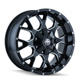 Mayhem 8015 Warrior 17x9 / 6x135 BP / 18mm Offset / 106mm Hub Matte Black Wheel