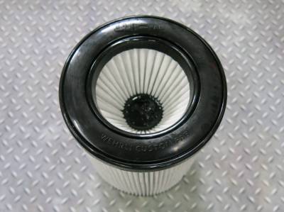 Wehrli Universal 4in Inlet Dry Air Filter (Use w/WCF Kits) - eliteracefab.com