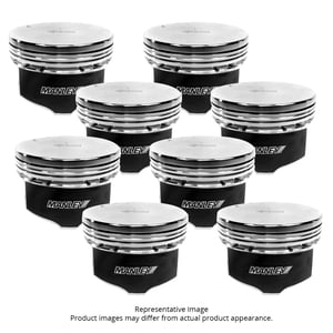 MANLEY 594000C-8 Platinum Series Lightweight Pistons Set of 8 For use w/ Ringset Part # 46600-8 - eliteracefab.com