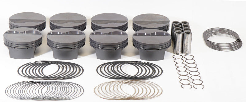 Mahle Ford 349 Small Block 4.04in Bore Flat Top Piston Kit 930244740