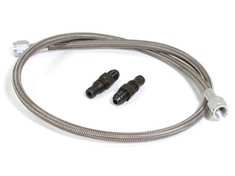 McLeod 2015+ Ford Mustang Steel Braided Hydraulic Clutch Line - eliteracefab.com