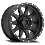 Method Race Wheels MR304 Double Standard, 15x8, -24mm Offset, 5x4.5, 83mm Centerbore, Matte Black