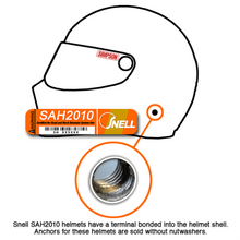 Load image into Gallery viewer, HANS Quick Click Anchor Attachment for SAH Helmets - eliteracefab.com