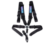 Load image into Gallery viewer, NRG SFI 16.1 5Pt 3 Inch Seat Belt Harness w/Pads Cam Lock Black - eliteracefab.com