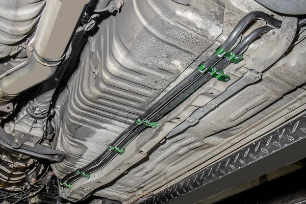 Radium Engineering Early Nissan Fuel Hanger Plumbing Kit Microglass Filter - eliteracefab.com