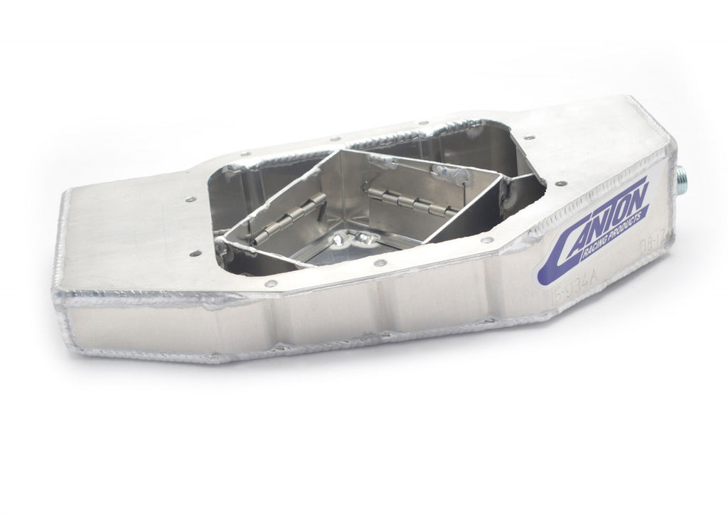 Canton 15-934A Oil Pan for Nissan SR20 Baffled Lower Aluminum Pan - eliteracefab.com