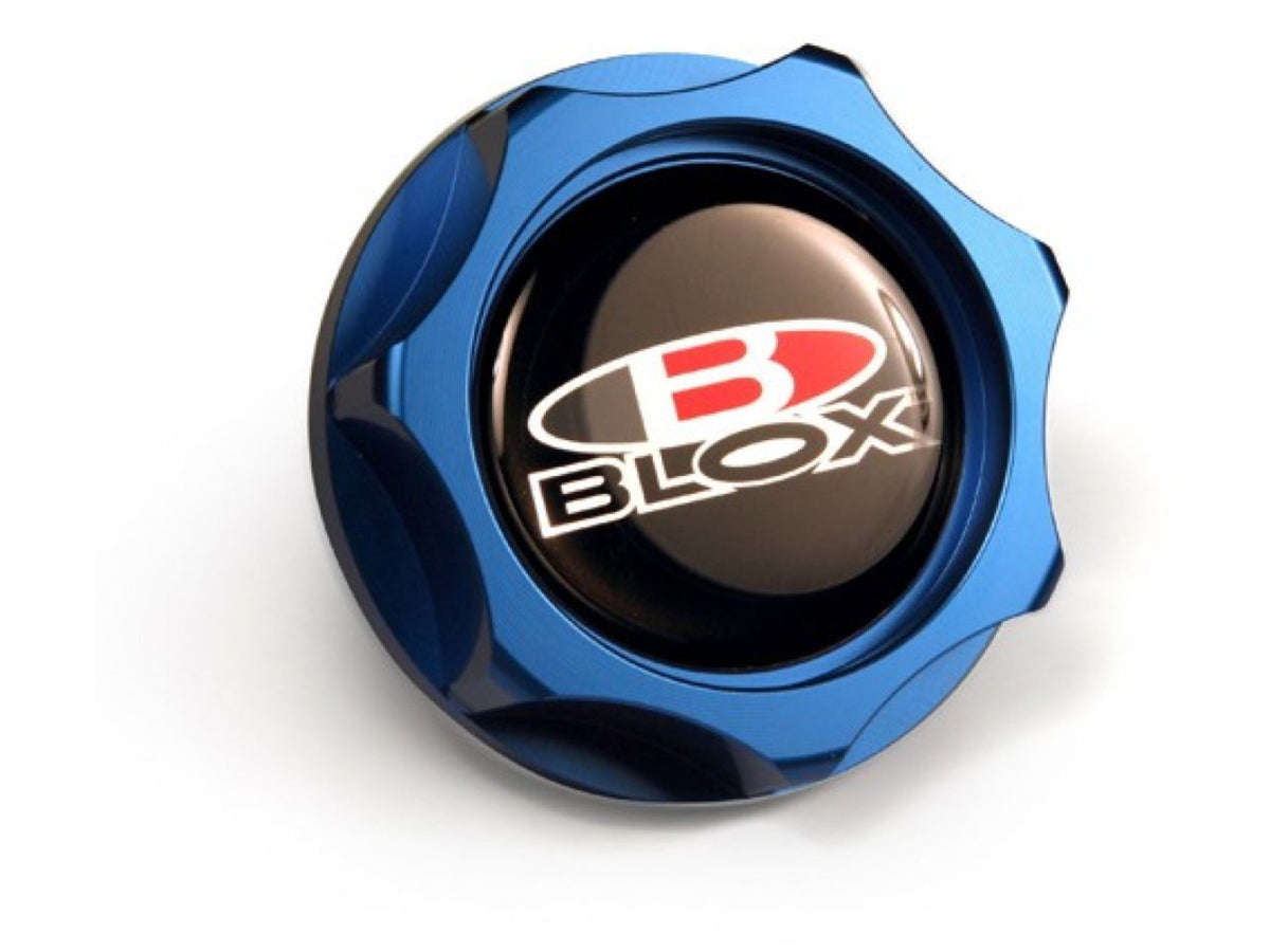 BLOX Racing Billet Honda Oil Cap - Blue.