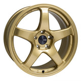 Enkei PF05 15x8 4x100 +25mm Offset Gold Wheel