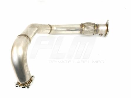 PLM Power Driven B-Series Downpipe For Top Mount Turbo Manifold B16 B18 B20 - eliteracefab.com