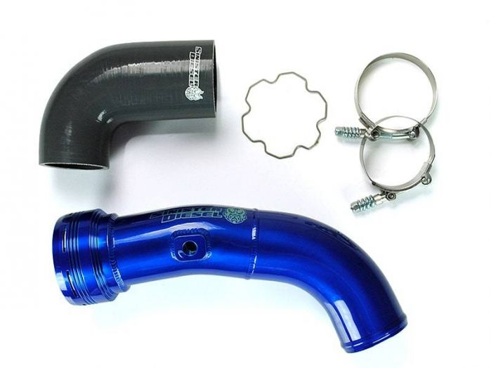 Sinister Diesel 11-16 Ford Powerstroke 6.7L Cold Side Charge Pipe - eliteracefab.com