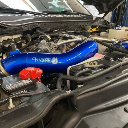 Sinister Diesel 2017+ Ford Powerstroke 6.7L Cold Air Intake - eliteracefab.com