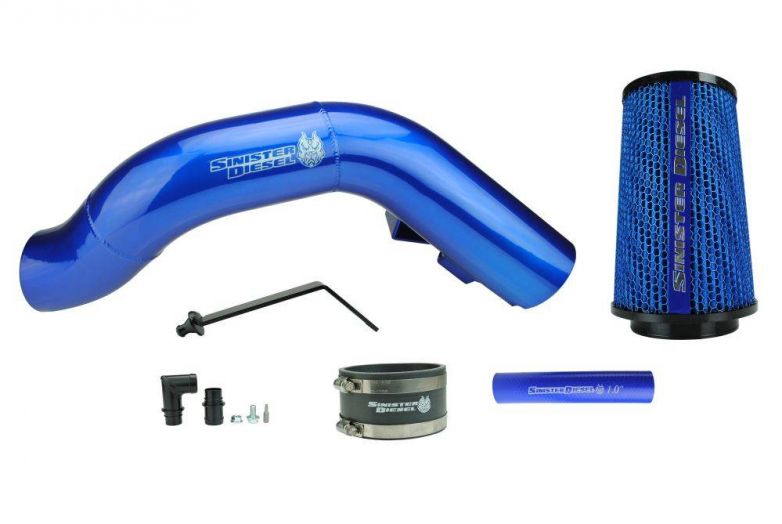 Sinister Diesel 03-07 Ford 6.0L Powerstroke Cold Air Intake - eliteracefab.com