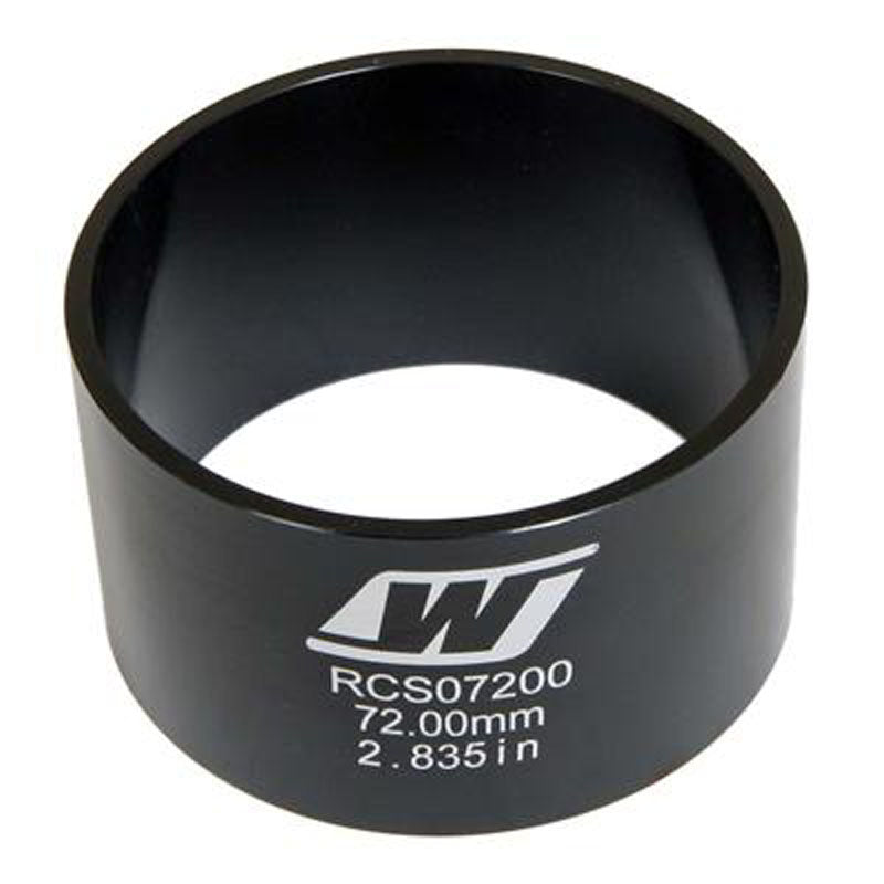 Wiseco 72.0mm Black Anodized Piston Ring Compressor Sleeve - eliteracefab.com