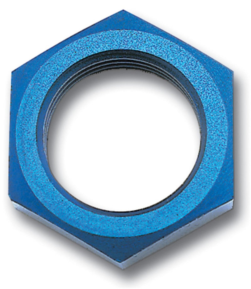 Russell -10 AN Bulkhead Nut 7/8-14 Blue - 661910