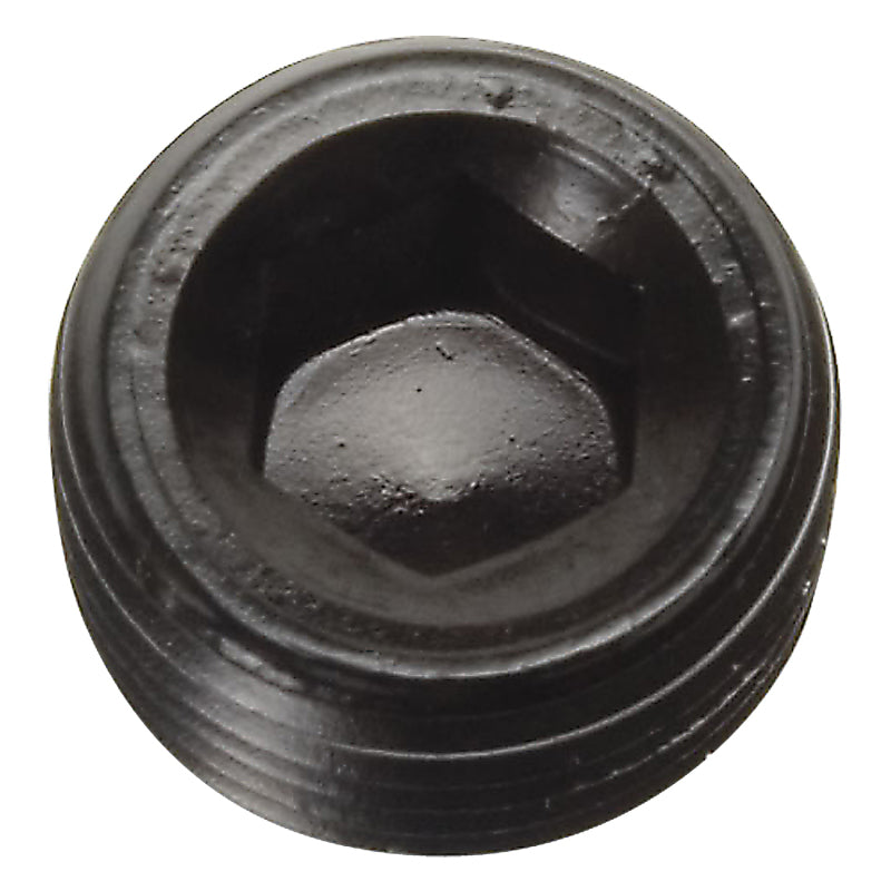 Russell 1/2 in NPT Allen Socket Pipe Plug Black - 662063