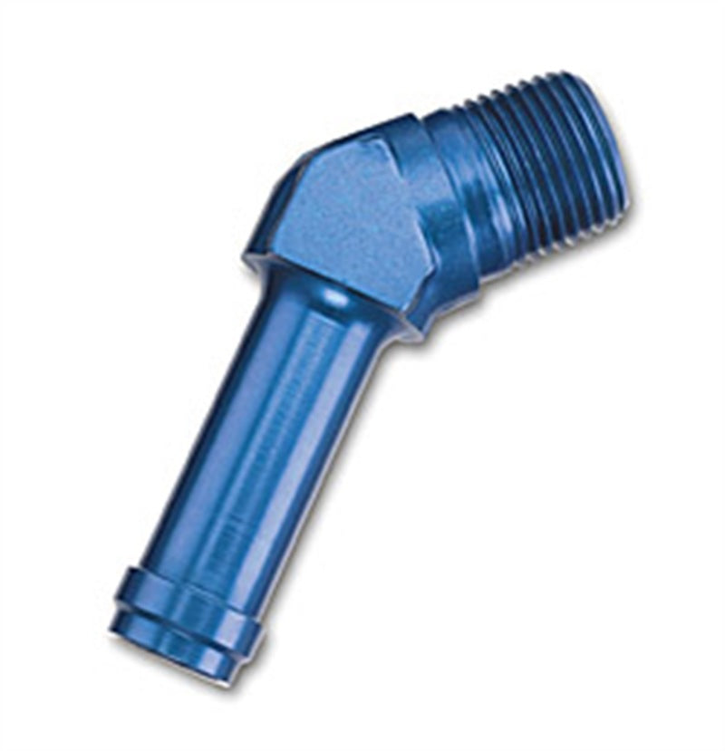 Russell -6 AN 45° Pipe-to-Tube Adapter 1/4 in NPT / 1/8 in - 663060