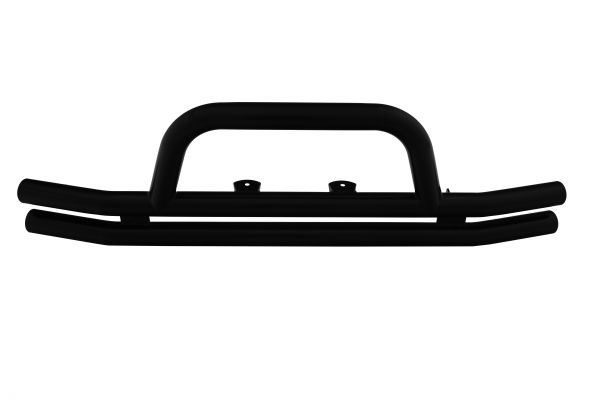 Rampage 2007-2018 Jeep Wrangler(JK) Double Tube Bumper Front - Black - eliteracefab.com