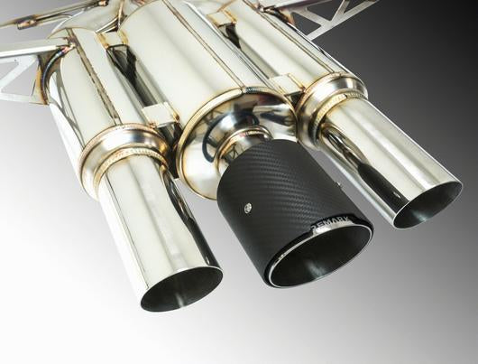 Remark 2017+ Honda Civic Si Coupe/Sedan Cat-Back Exhaust (Non-Resonated) - eliteracefab.com