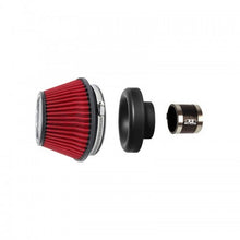 Load image into Gallery viewer, PERFORMANCE AIR FILTER KIT - 5&quot; FILTER - 4&quot; Black - eliteracefab.com