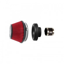 Load image into Gallery viewer, PERFORMANCE AIR FILTER KIT - 5&quot; FILTER - 3&quot; Black - eliteracefab.com