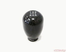 Load image into Gallery viewer, NRG Honda Shift Knob 42mm - Black Carbon Fiber - NRG Logo (5 Speed) - eliteracefab.com