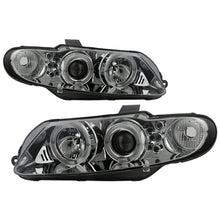 Load image into Gallery viewer, Spyder Pontiac GTO 04-06 Projector Headlights LED Halo LED Smoke High H1 Low H1 PRO-YD-PGTO04-HL-SM - eliteracefab.com