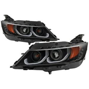 Spyder 14-19 Chevrolet Impala Proj Headlights Low Beam/High Beam H9 Inc - Black PRO-YD-CHIP14-LB-BK - eliteracefab.com