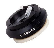 Load image into Gallery viewer, NRG Short Steering Wheel Adaptor Hub Black Honda Civic | Honda Accord | Acura Integra - eliteracefab.com