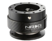 Load image into Gallery viewer, NRG Quick Release Gen 2.0 Black Body Black Carbon Fiber Ring - eliteracefab.com